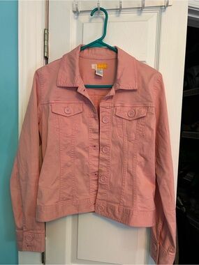 Tulle Light Pink Collared Button-Up Shirt